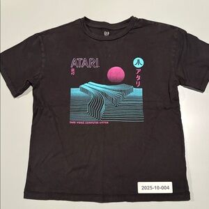 GAP Black Atari Graphic Tee